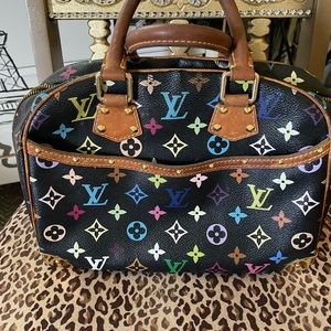 Louis Vuitton Murkami multicolor Deuville bag